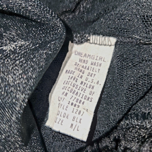 Dreamgirls Black Babydoll Lingerie - Picture 6 of 11